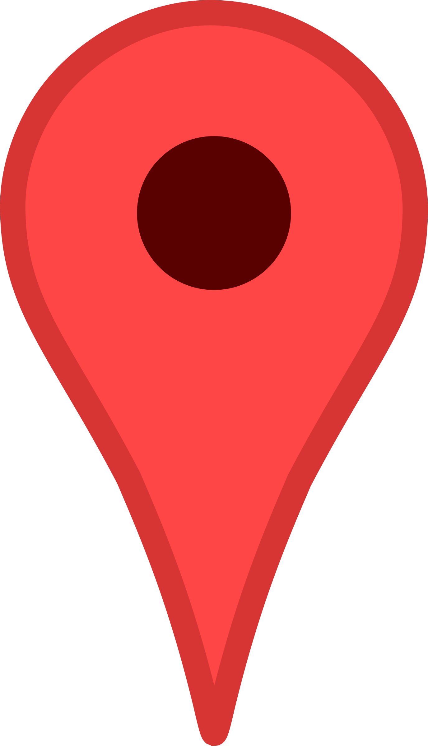Google Maps pin Transparent PNG Image