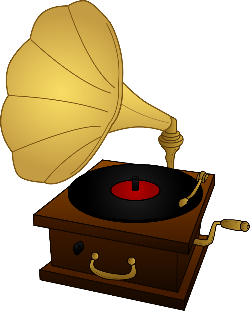 Gramophone Transparent PNG Image