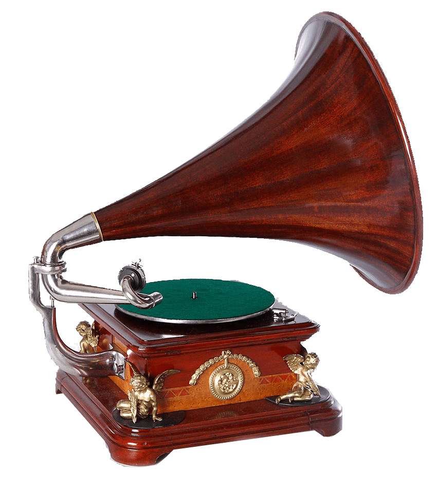 Gramophone Transparent PNG Image