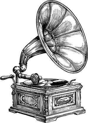 Gramophone Transparent PNG Image