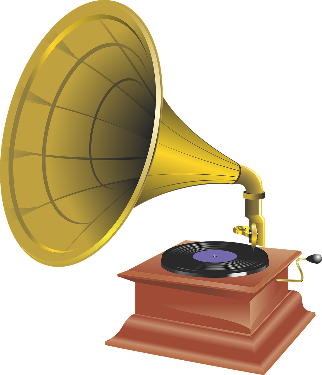 Gramophone Transparent PNG Image