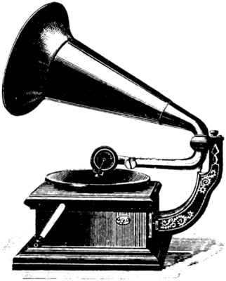 Gramophone Transparent PNG Image