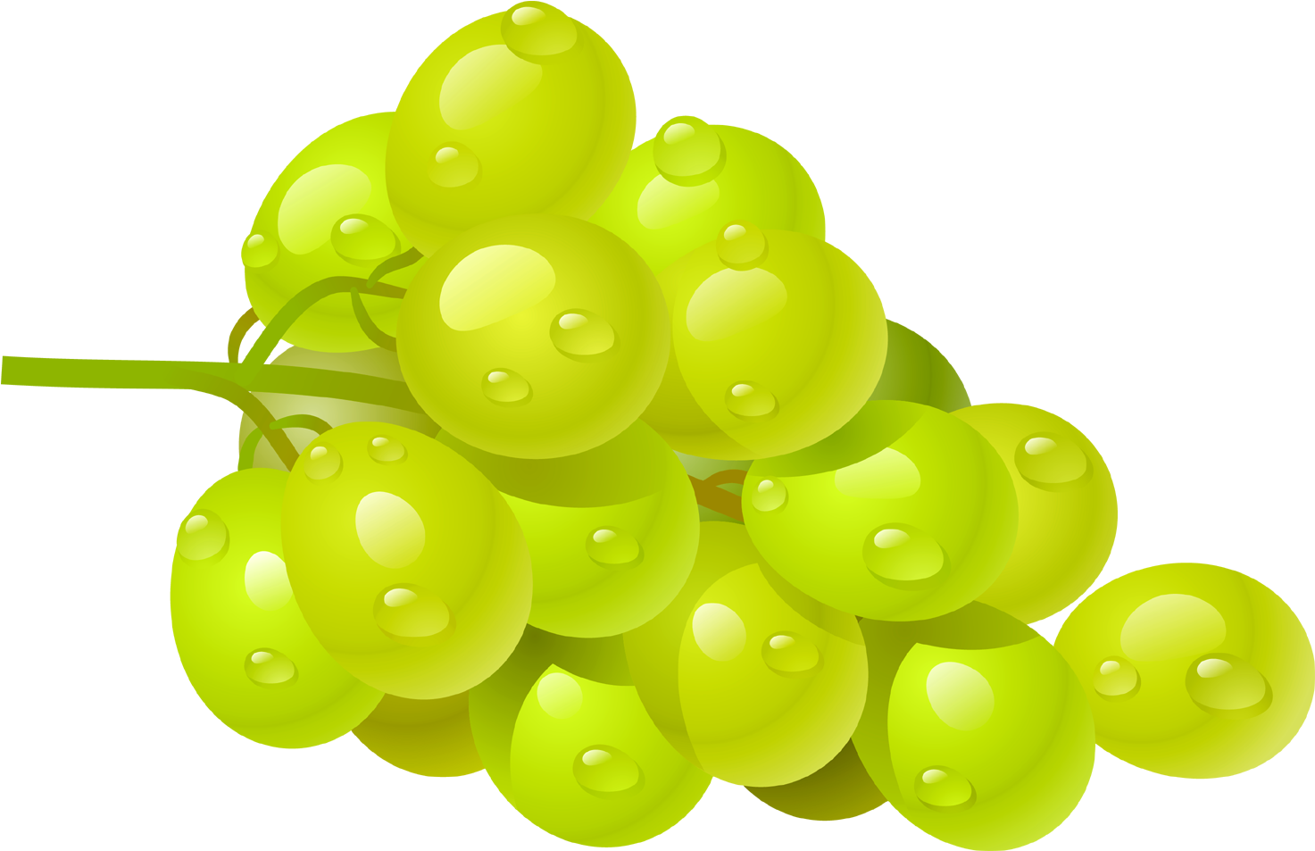 Green Organic Grapes Free Transparent Image HD PNG Image