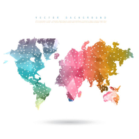 Abstract World Map Picture Free Clipart HD PNG