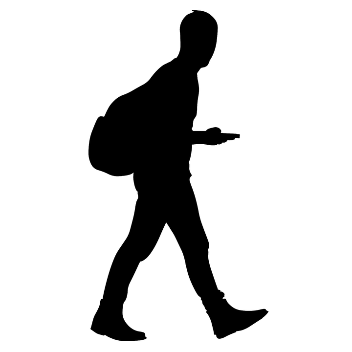 Men Silhouette Free HQ Image PNG Image