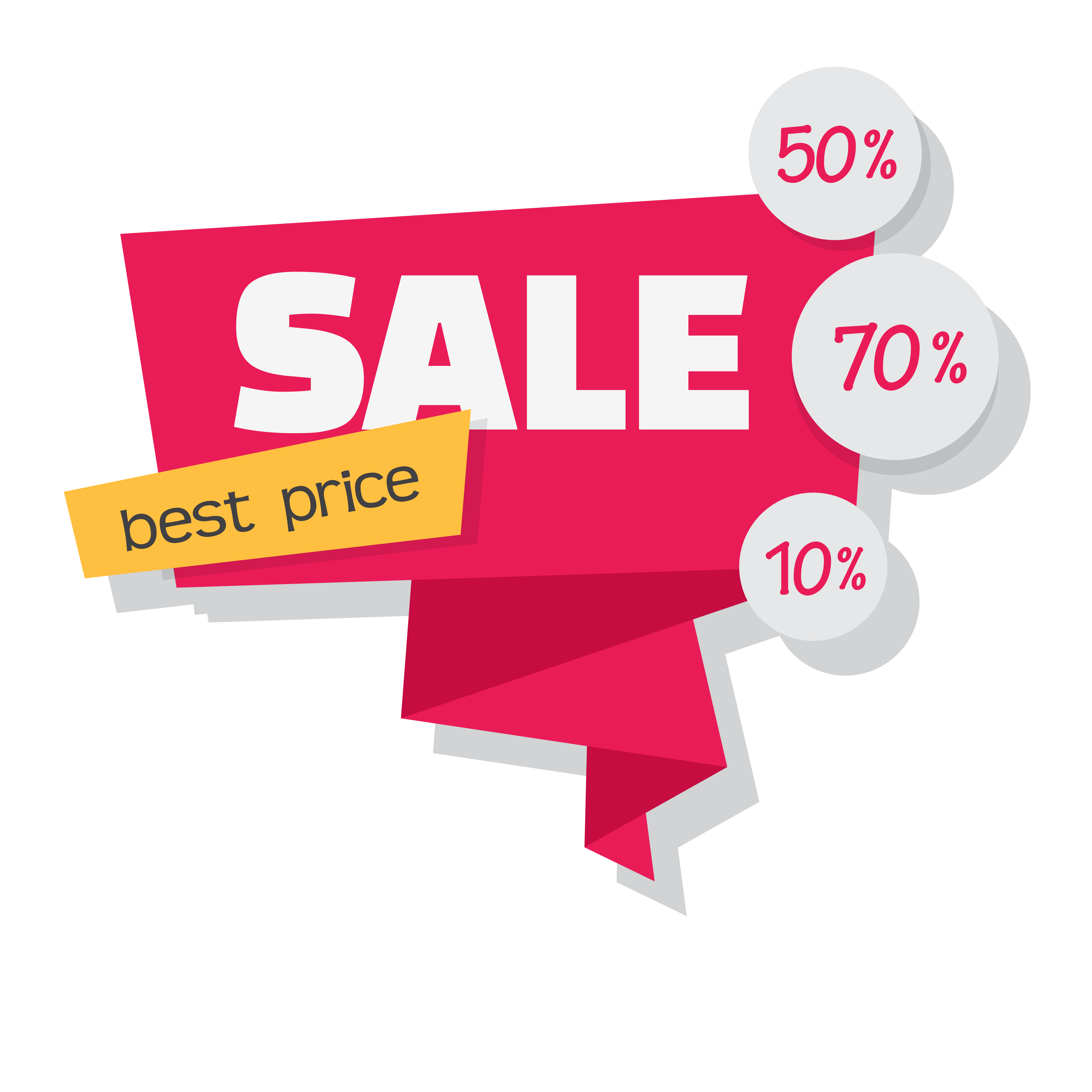 Discount Sale Label Free HQ Image PNG Image