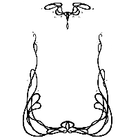 Nouveau Motif Deco Art Symmetry HQ Image Free PNG PNG Image