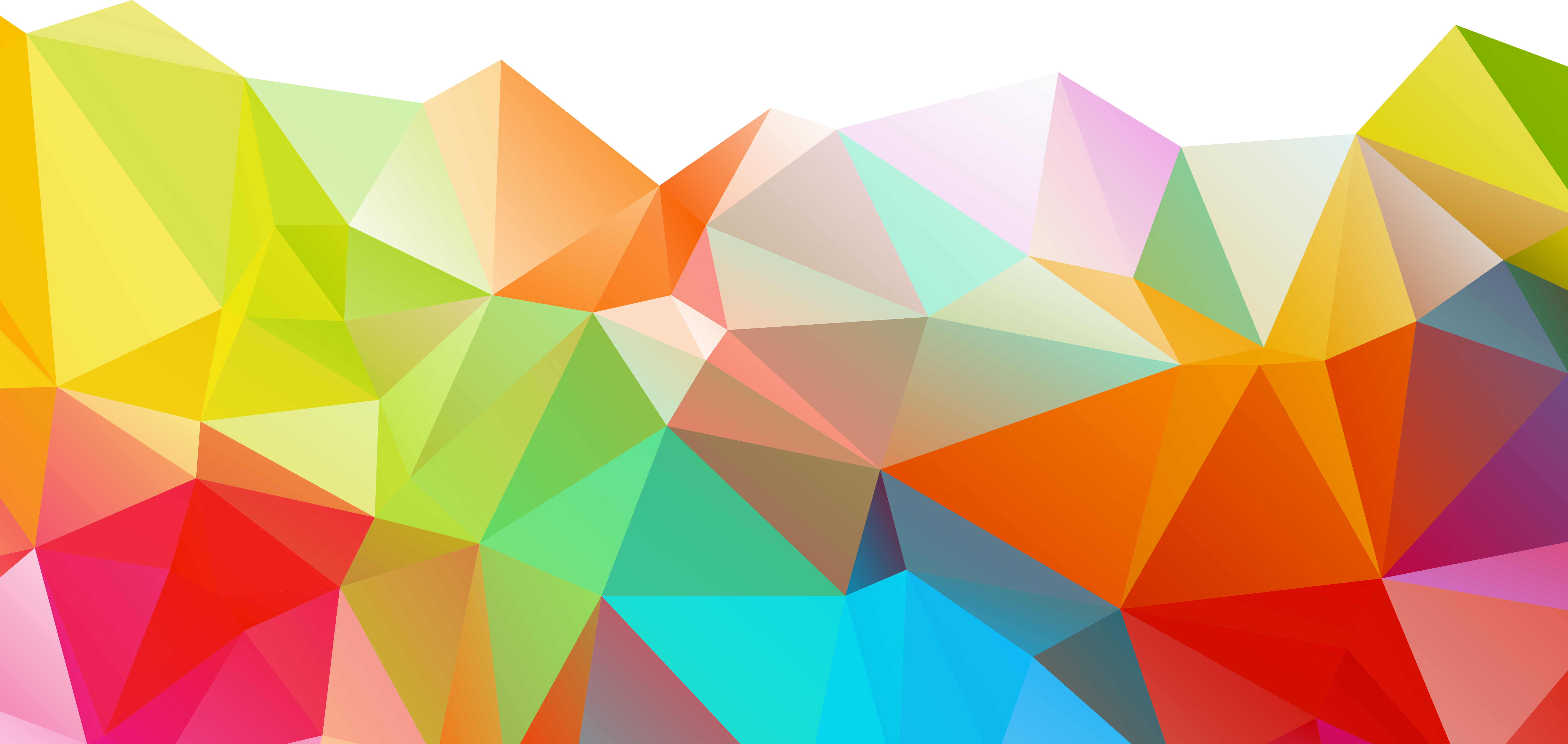 Geometry Color Triangle Polygon Symmetry Free HQ Image PNG Image