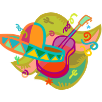 Art Food Mayo De Cinco Invitation Party PNG Image