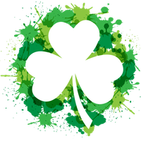 Heart Plant Clover Shamrock Patricks Saint Day PNG Image