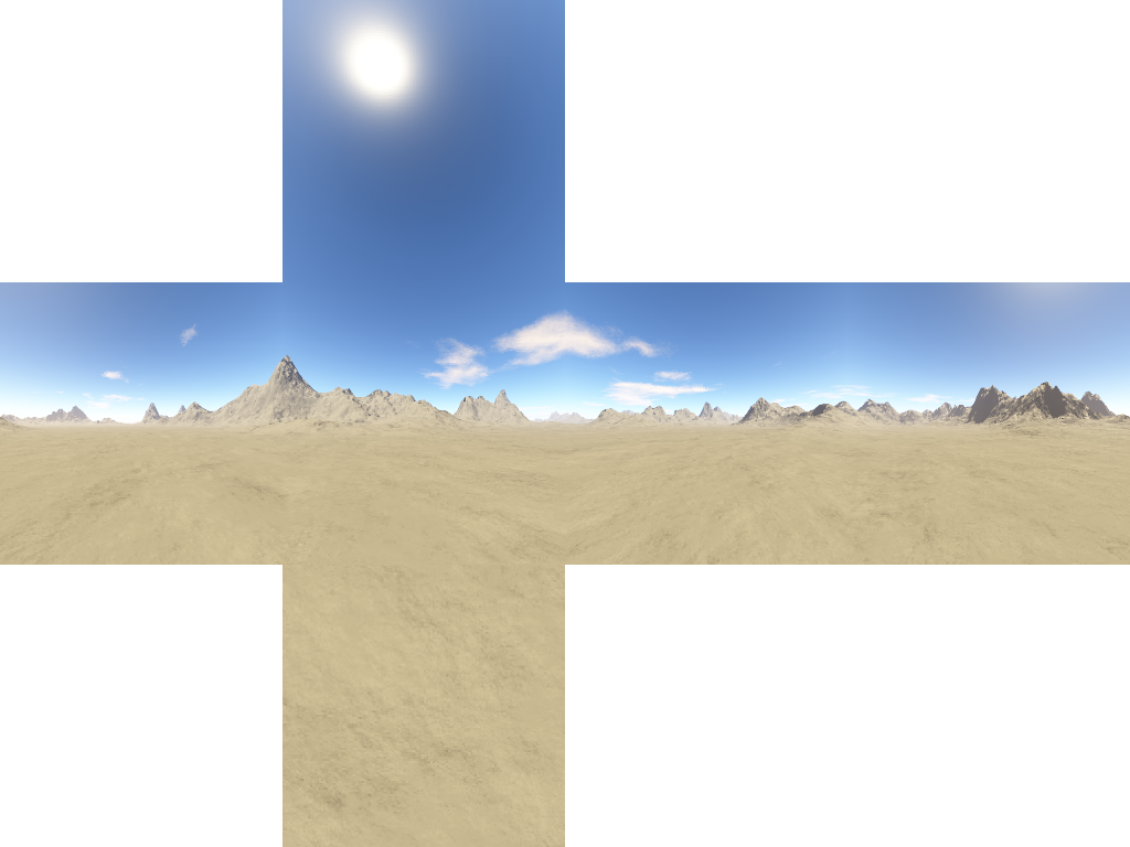 Elevation Sky Mapping Texture Aeolian Landform Skybox PNG Image