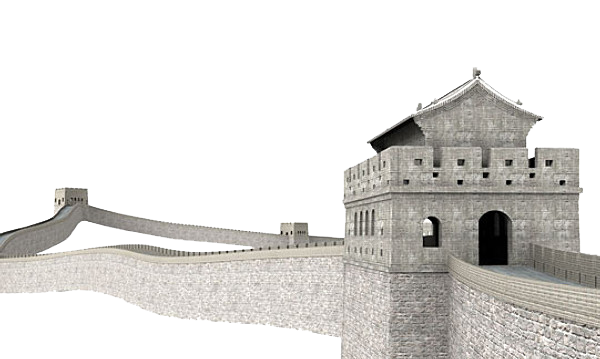 Great Wall Of China Clipart PNG Image
