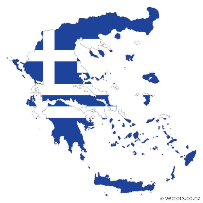 Map Flag Greece PNG File HD PNG Image