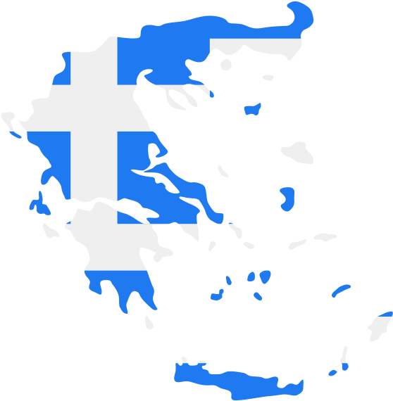 Blue Map Greece Free Transparent Image HQ PNG Image