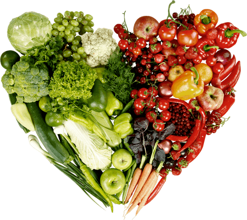 Fresh Vegetables Heart Free Transparent Image HQ PNG Image