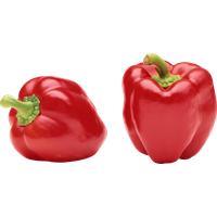 And Chilli Green Capicum Red Transparent PNG Image