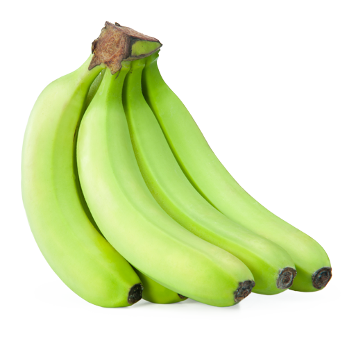 Green Organic Plantain PNG Image High Quality PNG Image
