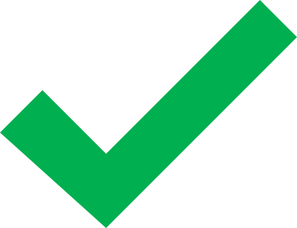 Green Tick Transparent PNG Image