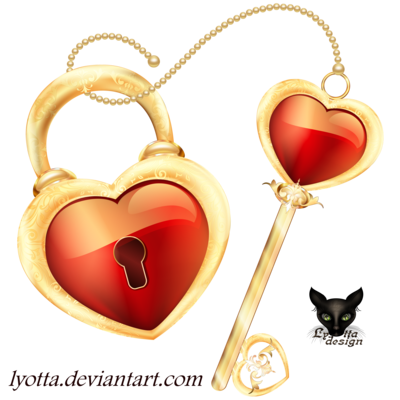 Heart Key Free Download Image Transparent PNG Image