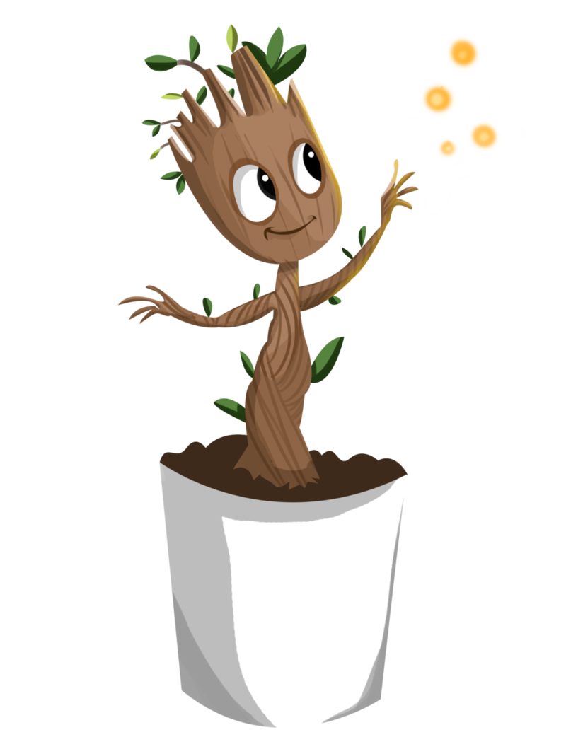 Groot Transparent PNG Image