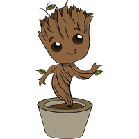 Groot Transparent PNG Image