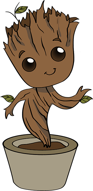 Groot Transparent PNG Image