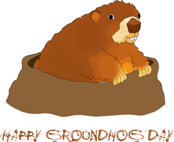 Groundhog Day Gopher For Song Transparent PNG Image