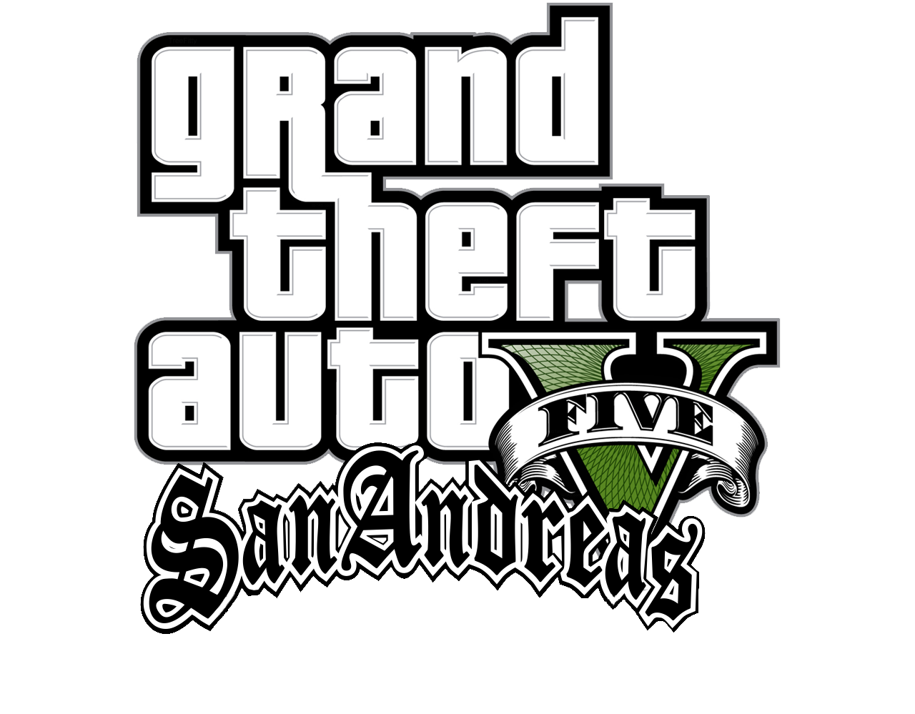 STL file Letters and Numbers GTA (Grand Theft Auto) | Logo 🔢・3D printer  design to download・Cults