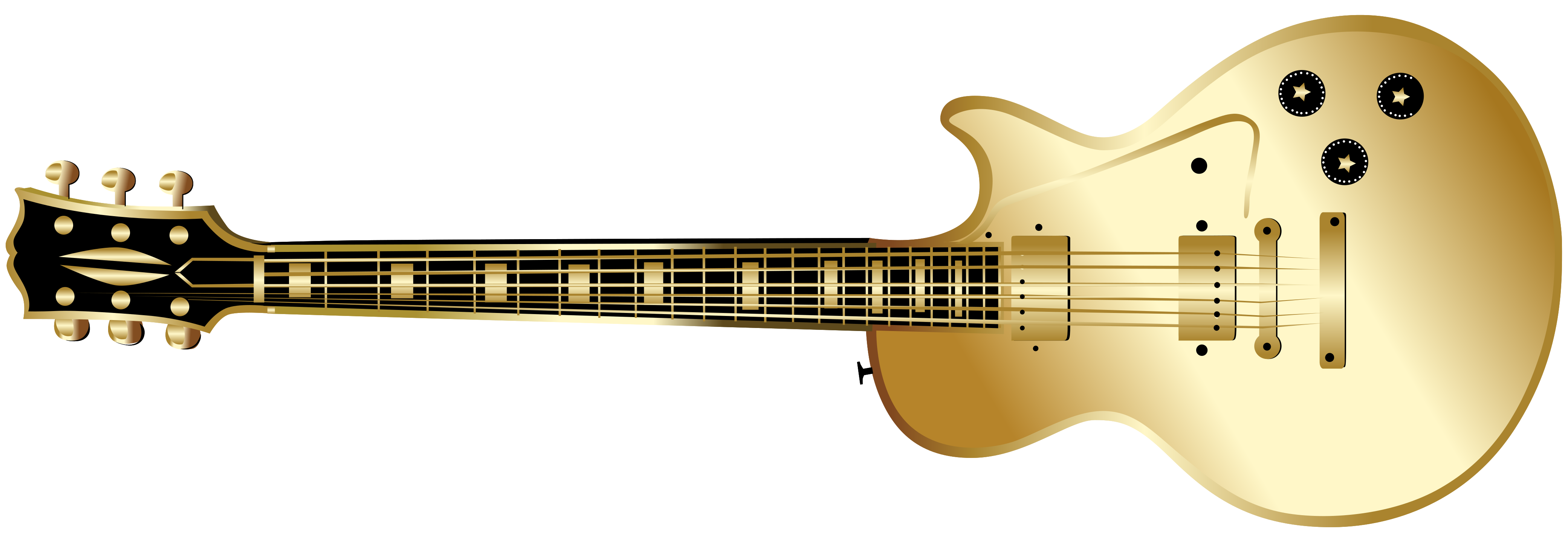 Guitar Golden Electric Free Photo PNG Image