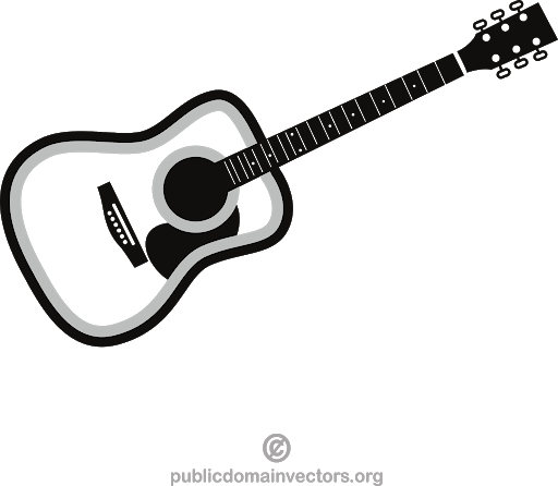 Guitar Acoustic Vector Download HQ PNG Image