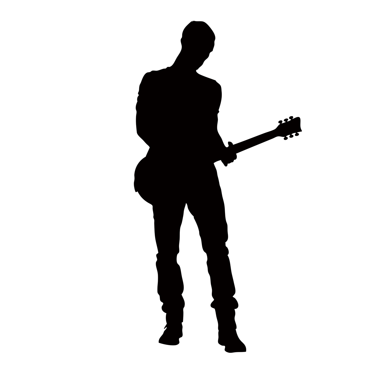 Guitarist Free Clipart HD PNG Image