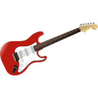 Guitar Red Rock PNG File HD Transparent PNG Image