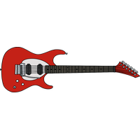 Download Guitar Red Rock Download Free Image HQ PNG Image | FreePNGImg