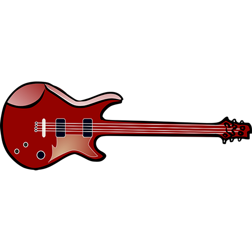 Guitar Vector Red Free Download PNG HD PNG Image