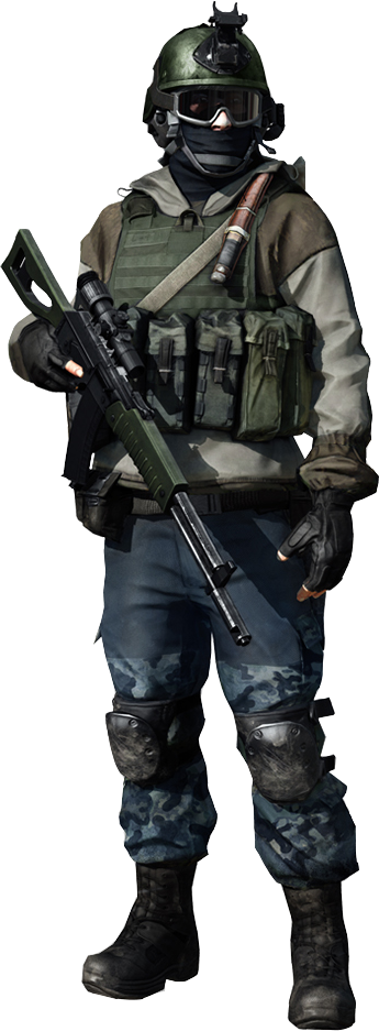 Battlefield Mercenary Soldier PNG Download Free PNG Image