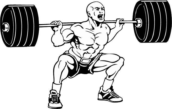 Gym Squat Download HQ PNG Image