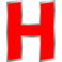 Letter H PNG