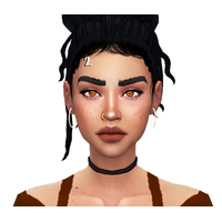 Sims Eyebrow Face Free PNG HQ PNG Image