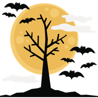 Halloween Tree Transparent Background PNG