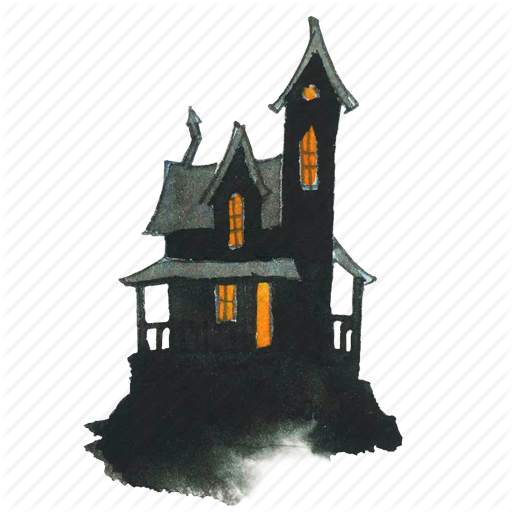 Halloween House PNG Image