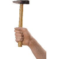 Hammer In Hand Png Image PNG Image