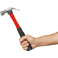 Hammer In Hand Png Image PNG Image