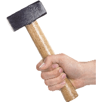 Hammer In Hand Png Image PNG Image