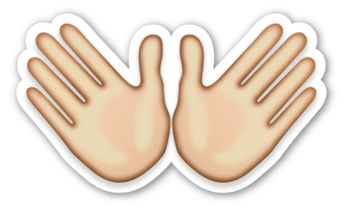 Hand Emoji Photos Transparent PNG Image