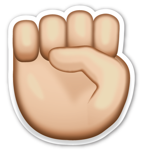 Hand Emoji Transparent Background PNG Image
