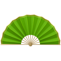 Hand fan Transparent PNG Image