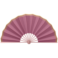 Hand fan Transparent PNG Image