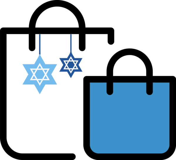 Hanukkah Bag Luggage And Bags Handbag For Happy Colors PNG Image