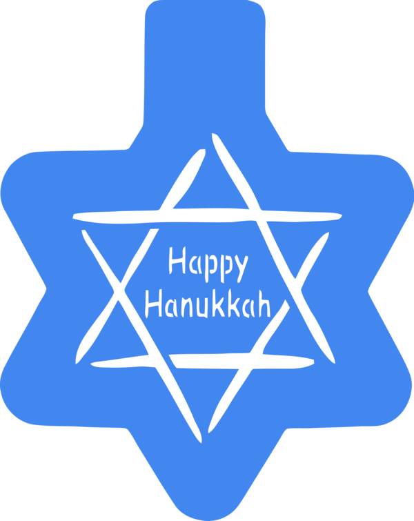 Hanukkah Blue Azure Electric For Happy Eve PNG Image