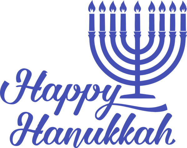 Hanukkah Menorah Candle Holder For Eve PNG Image